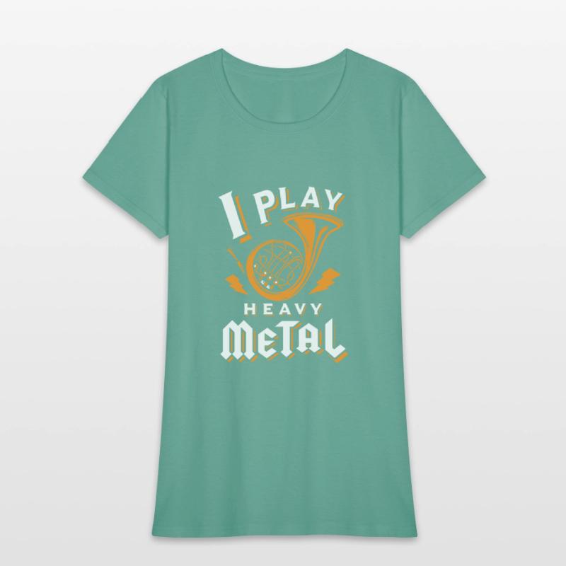 Funny french horn - i play heavy metal