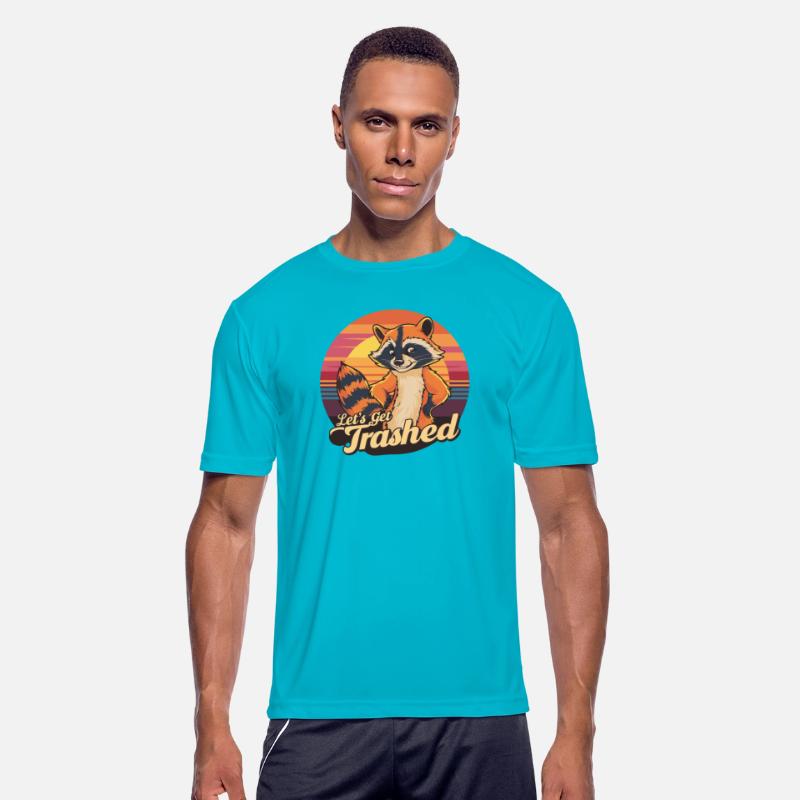 Funny Raccoon Retro Vintage