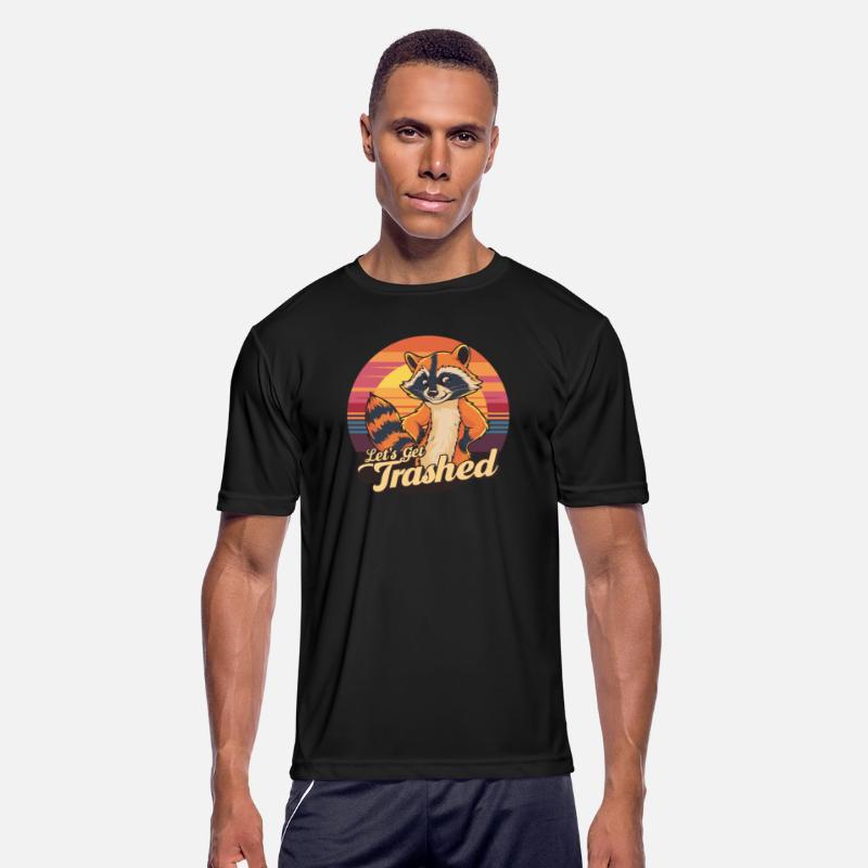 Funny Raccoon Retro Vintage