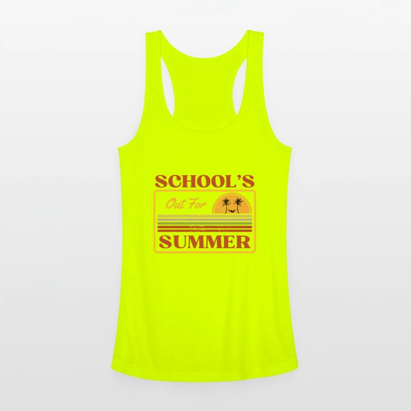 Funny Teacher Vacation School's Out For Summer