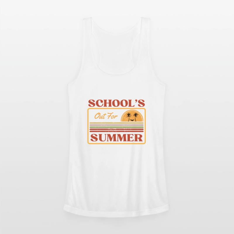 Funny Teacher Vacation School's Out For Summer