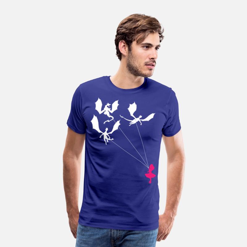 Funny Trendy Little Girl with Dragons