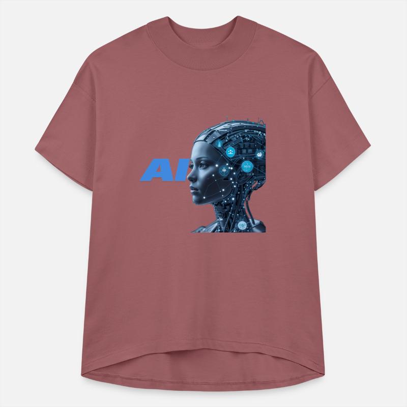 Futuristic AI Cybernetic Human Design