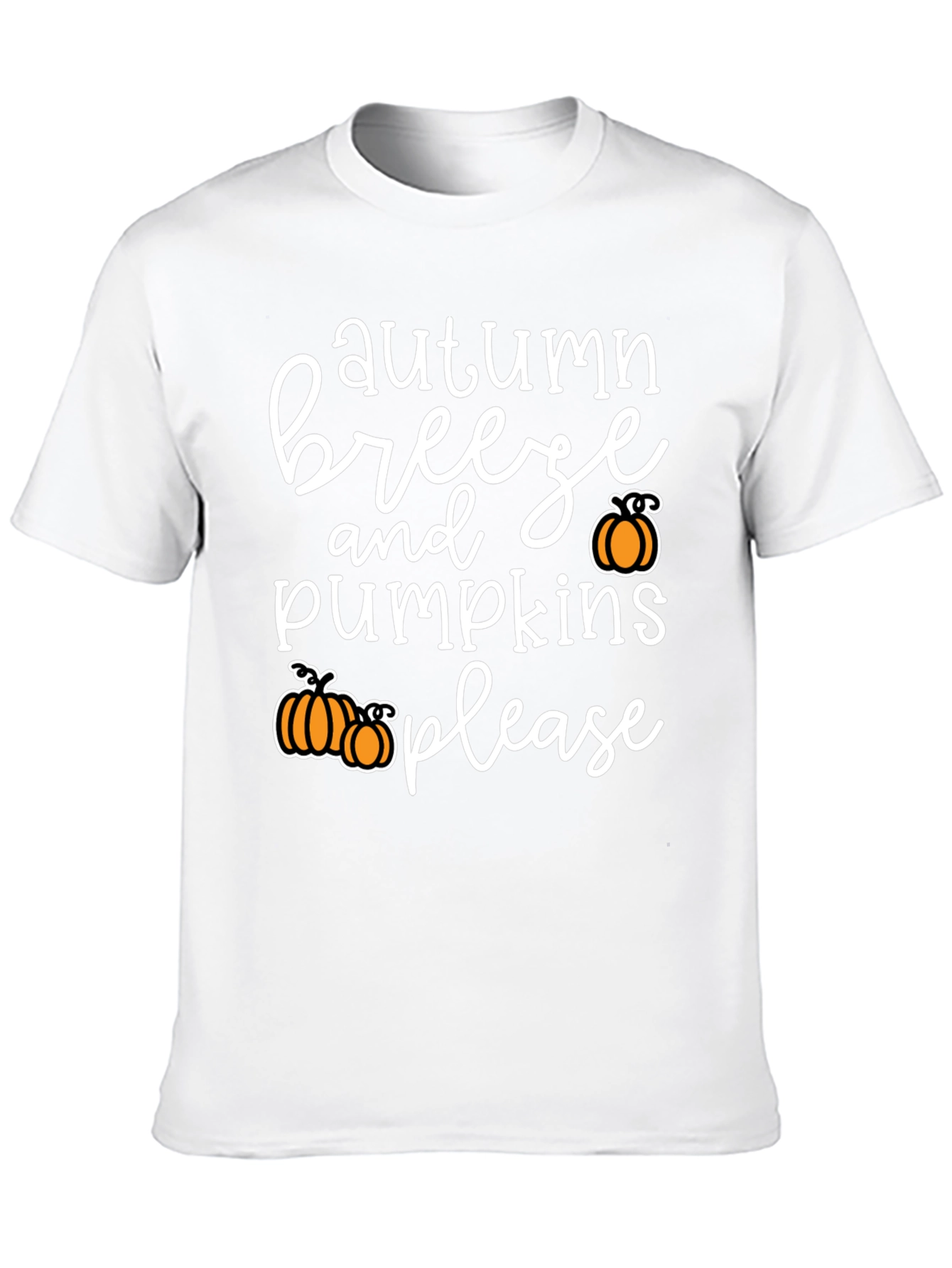 Autumn Breeze and Pumpkins Please T-Shirt