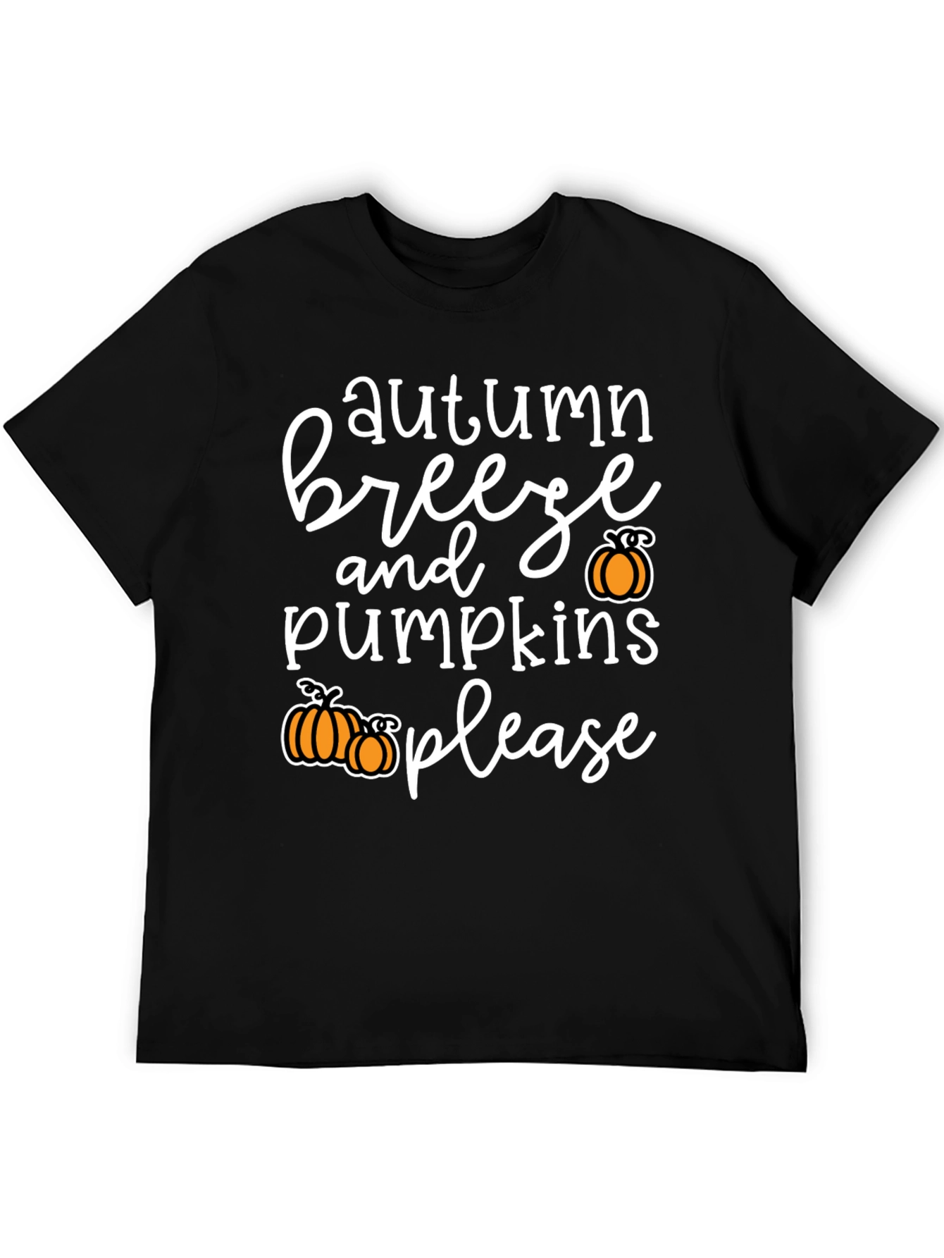 Autumn Breeze and Pumpkins Please T-Shirt