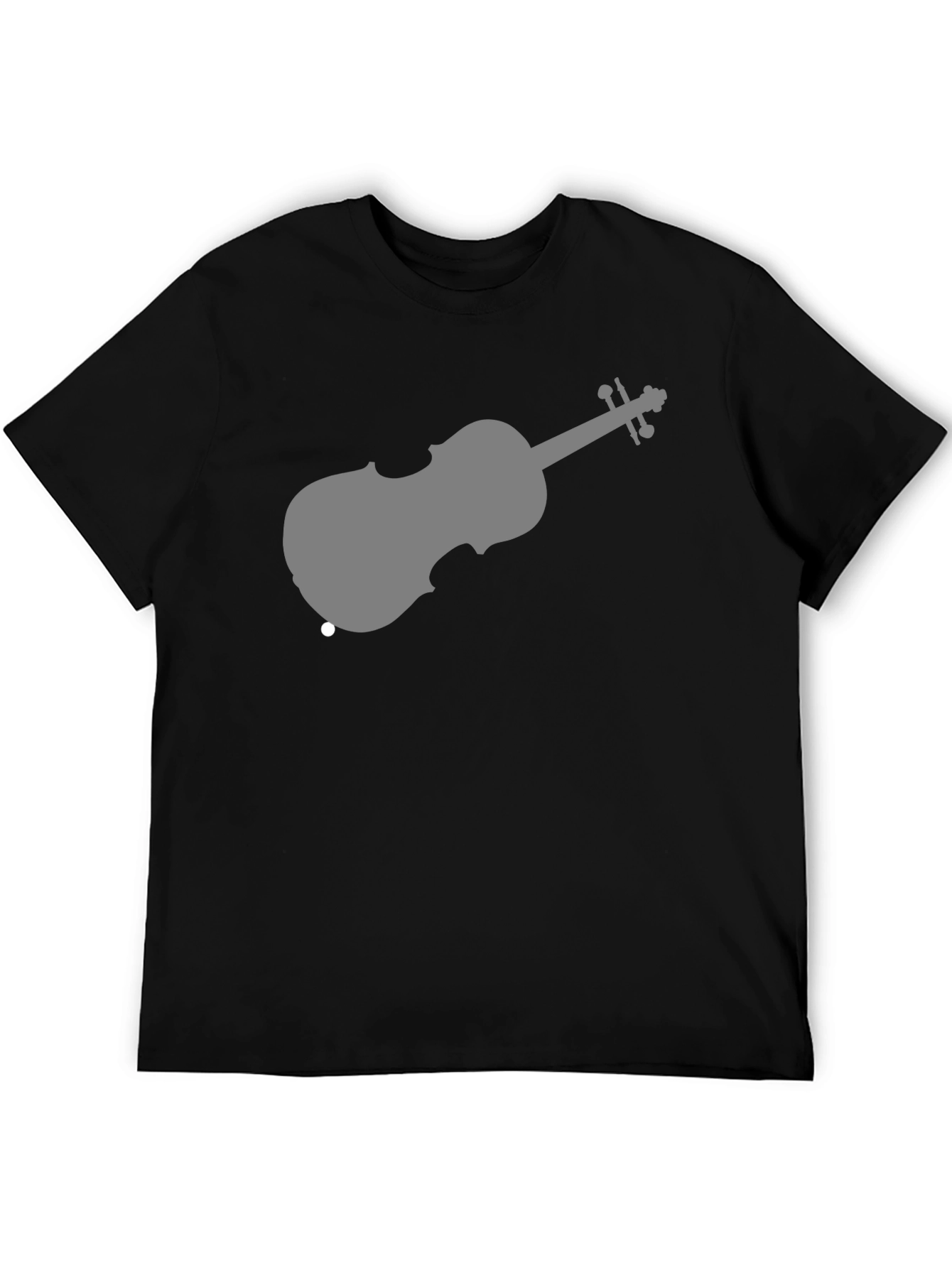 Violin Graphic Tee - Classic Music T-Shirt