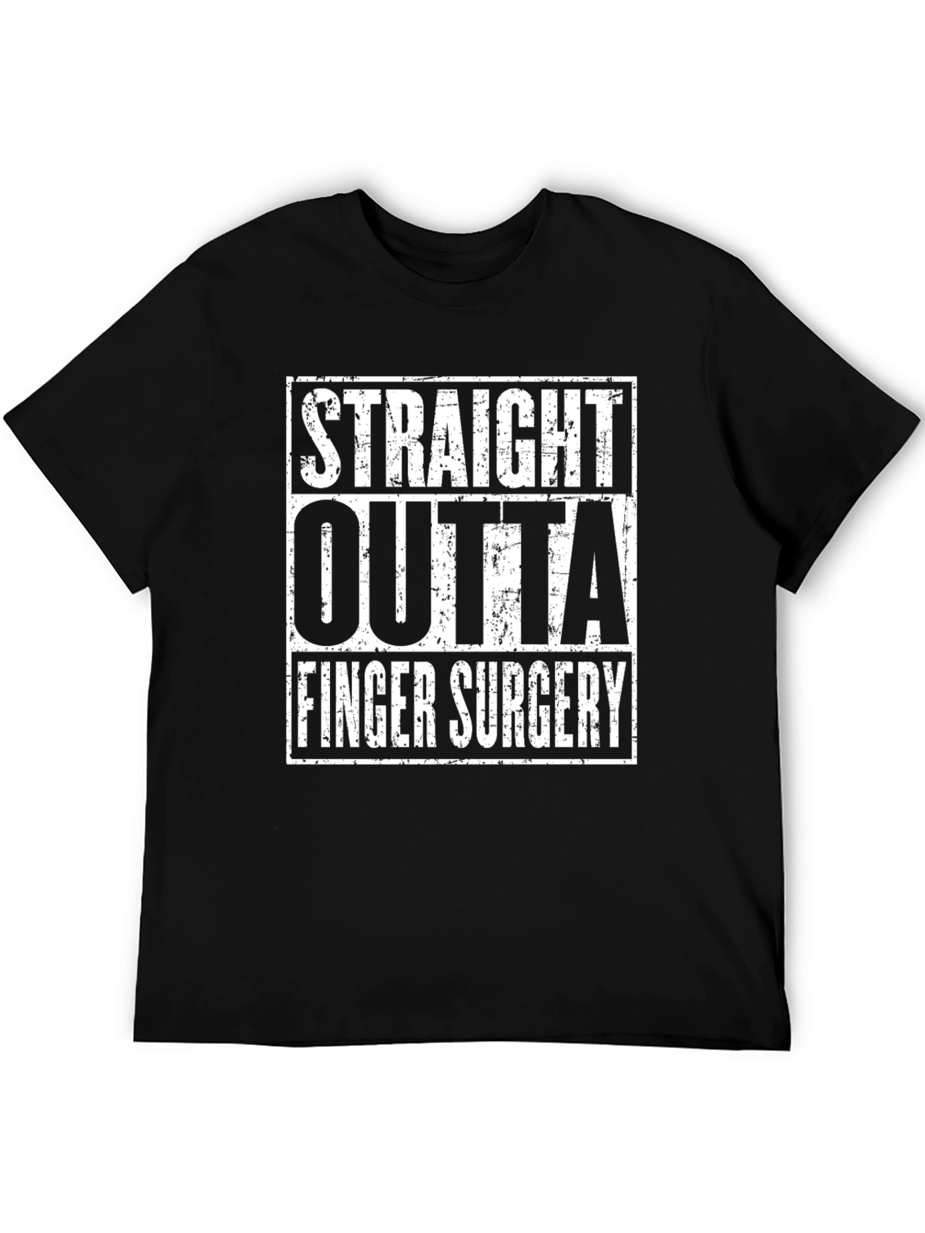 Straight Outta Finger Surgery Graphic Tee