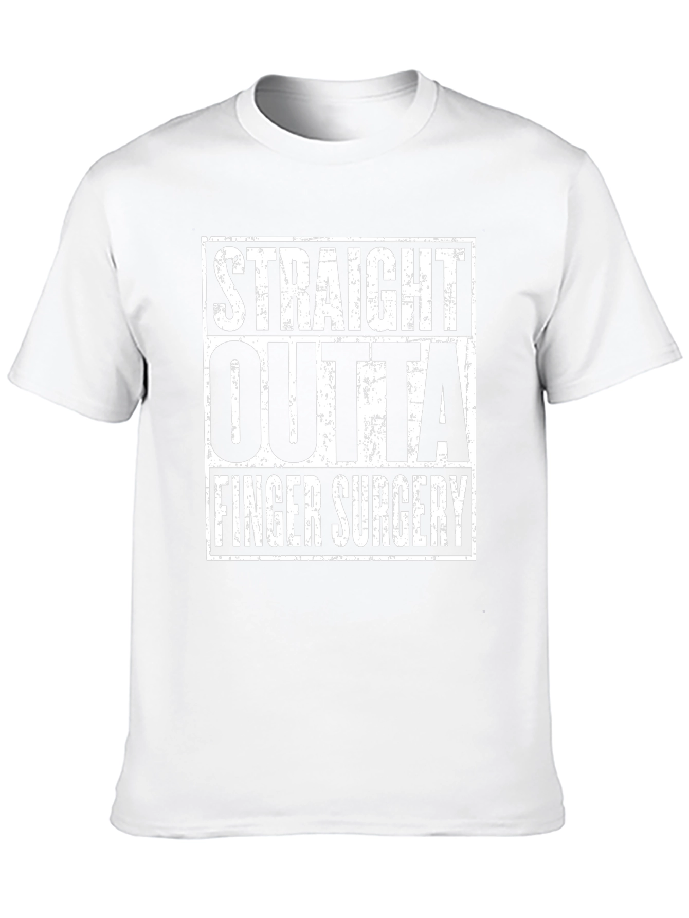 Straight Outta Finger Surgery Graphic Tee