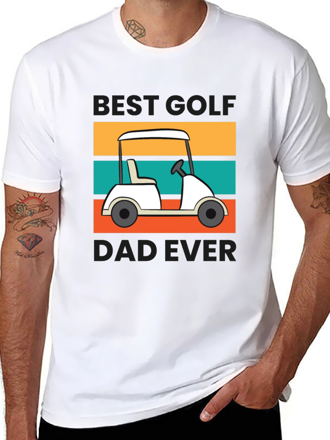 Best Golf Dad Ever T-Shirt