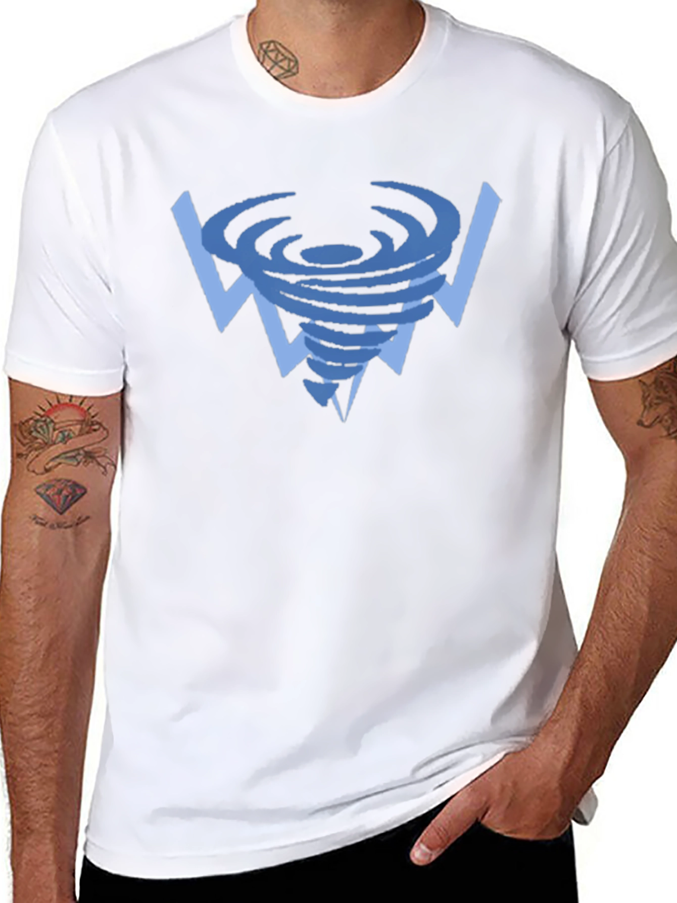 Whirlwind Graphic Tee - Black