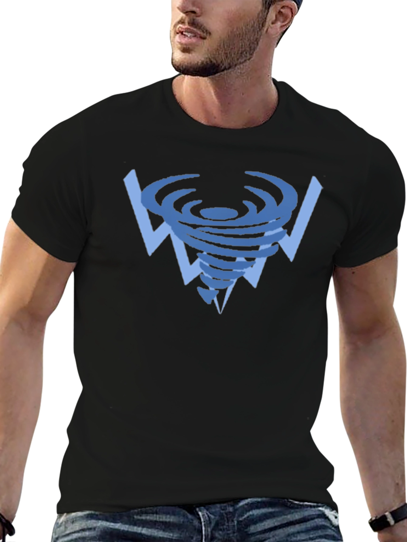 Whirlwind Graphic Tee - Black