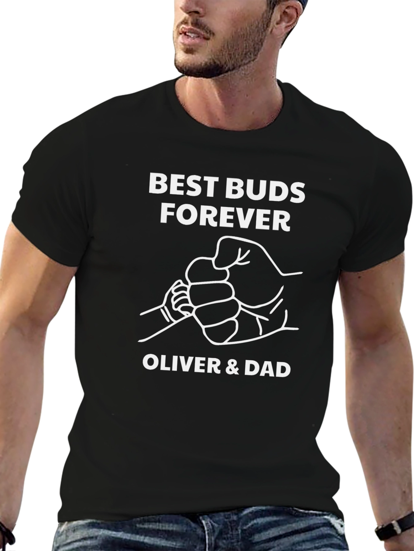 Best Buds Forever Dad & Oliver T-Shirt