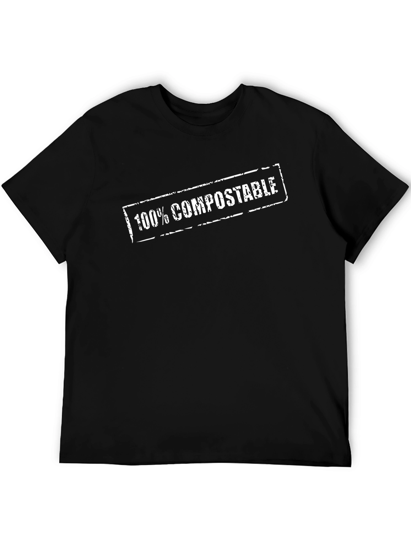 100% Compostable Graphic T-Shirt - Eco-Friendly Tee