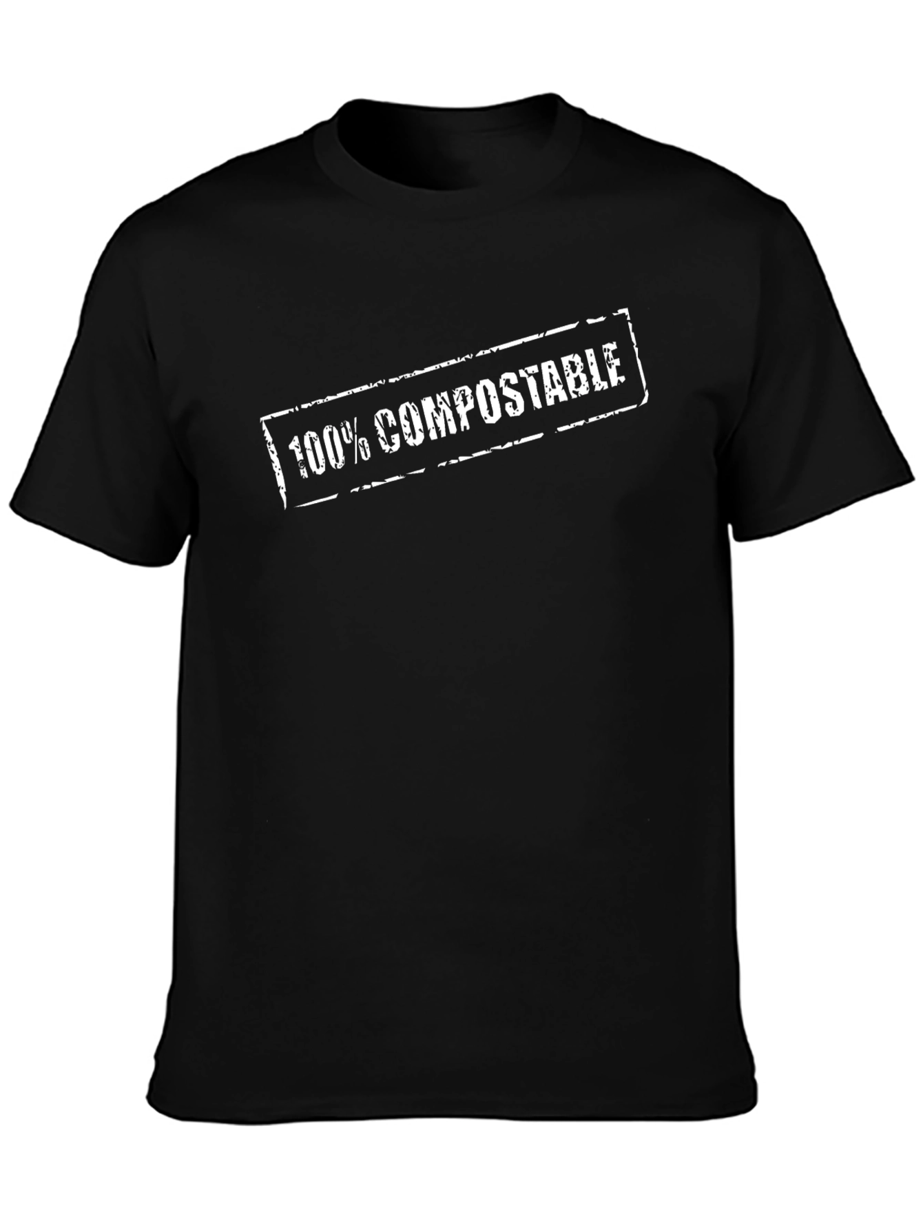100% Compostable Graphic T-Shirt - Eco-Friendly Tee