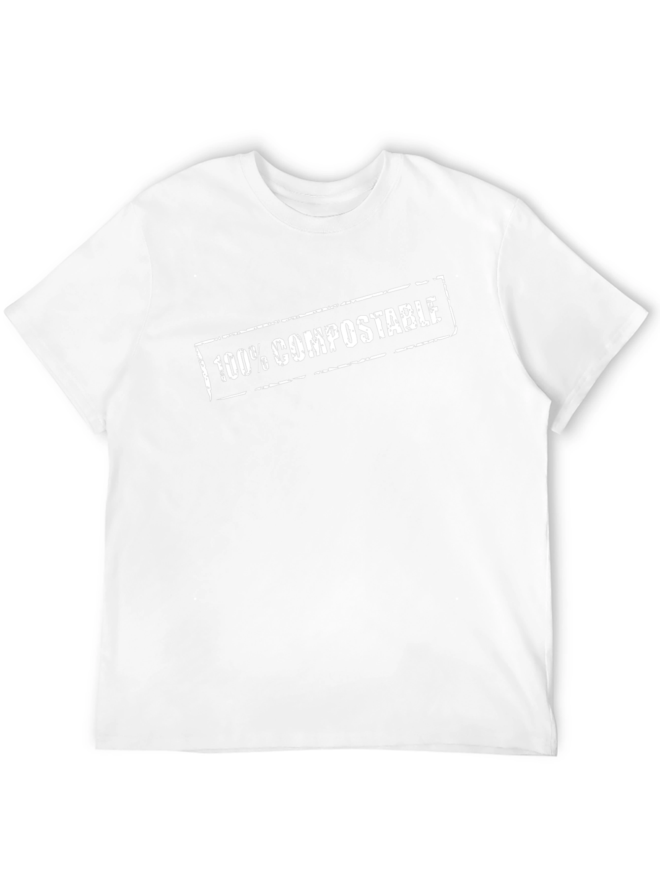 100% Compostable Graphic T-Shirt - Eco-Friendly Tee