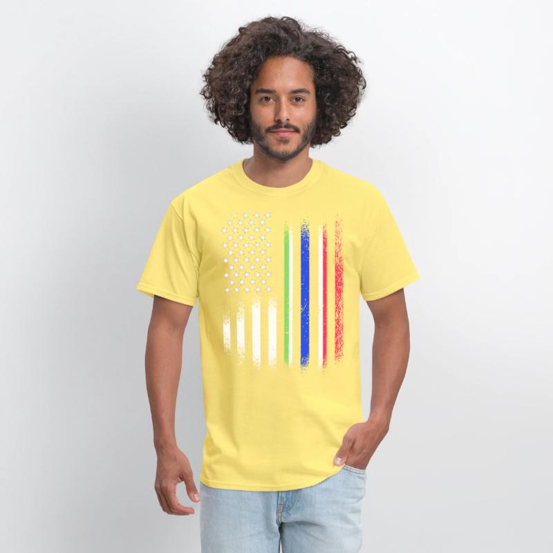 Gambian American Grown Country USA Flags Stripes