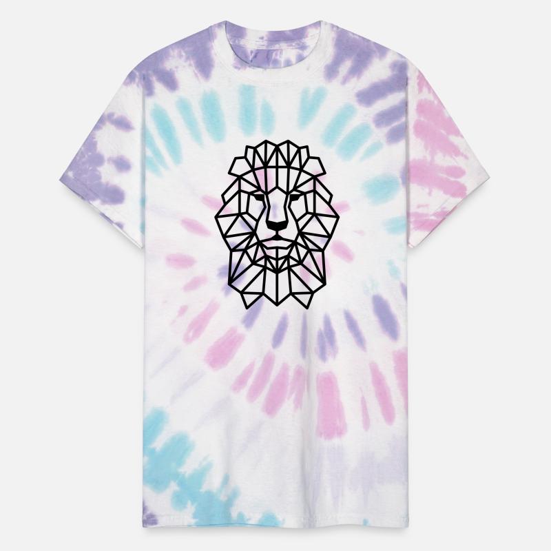 Geometric Lion Pride: Fierce Designs for Fashion