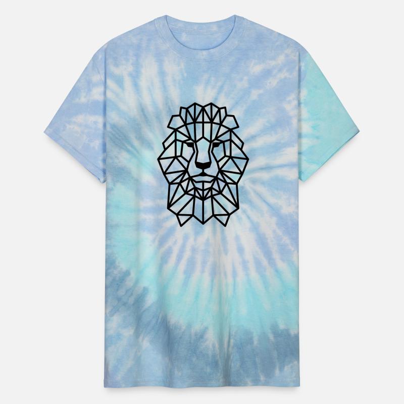 Geometric Lion Pride: Fierce Designs for Fashion