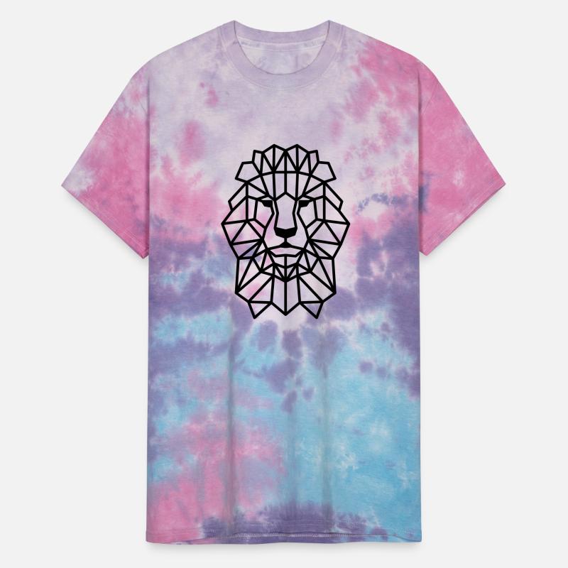 Geometric Lion Pride: Fierce Designs for Fashion