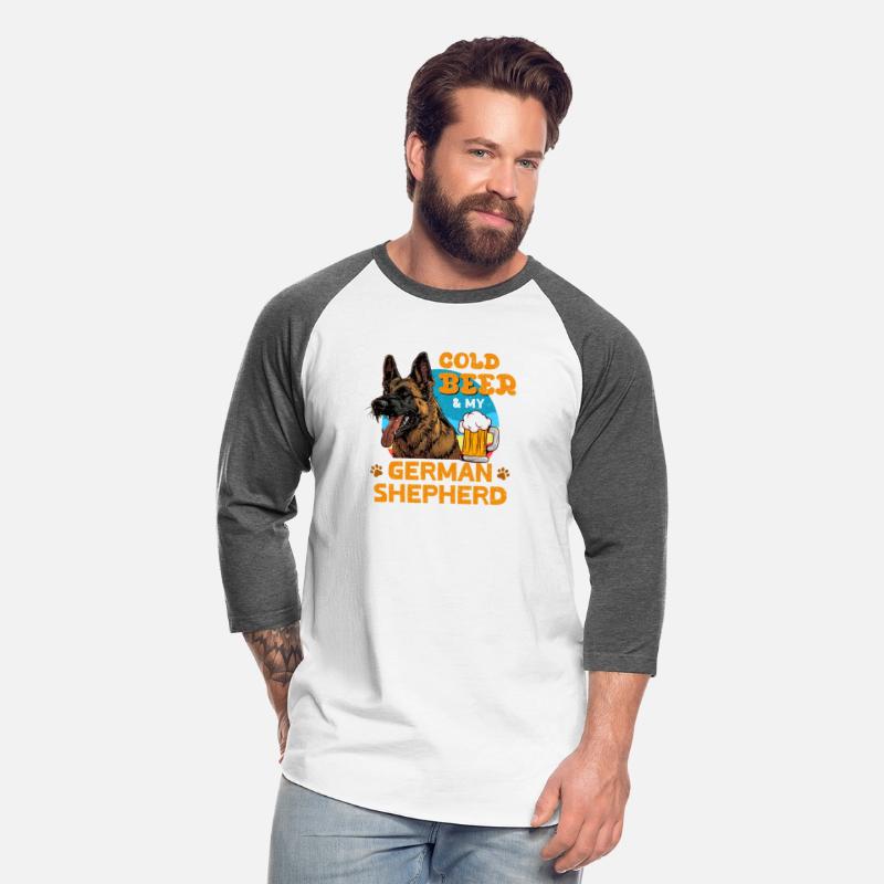 German Shepherd ALL I WANT IS COLD BEER AND