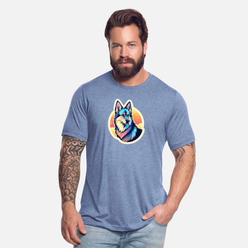 German Shepherd Dog Illustration