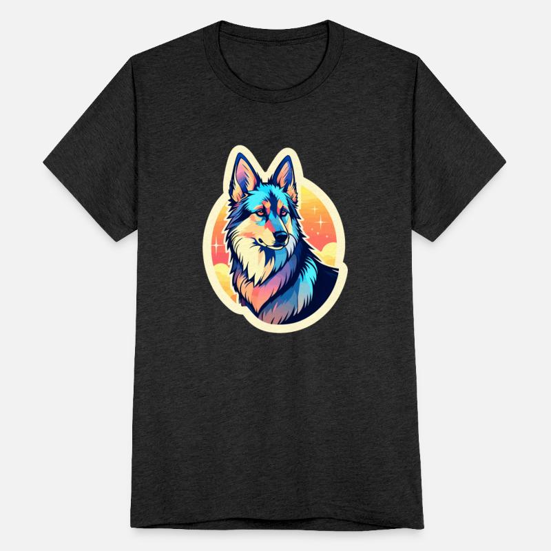 German Shepherd Dog Illustration