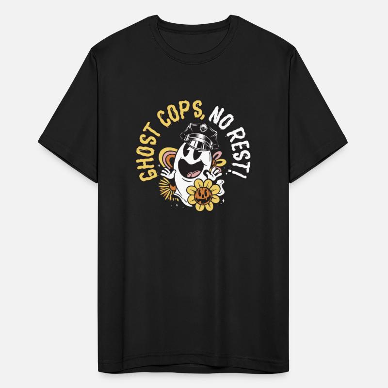 Ghost Cops, No Rest! Policeman Spooky Halloween
