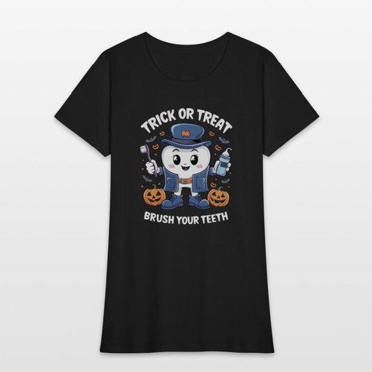 Ghost Dentists Trick or Treat Brush Your Teeth