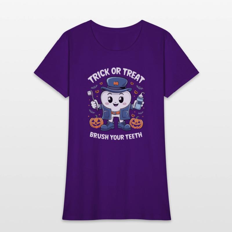 Ghost Dentists Trick or Treat Brush Your Teeth