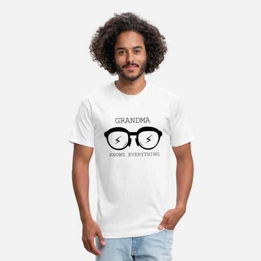 Gift Idea Grandma Knows Everything light shirt