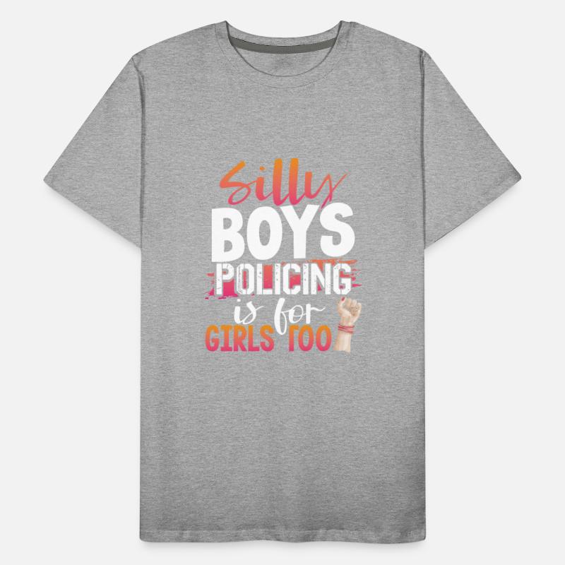 Girl Police Officer Gift Silly Boys Policing is