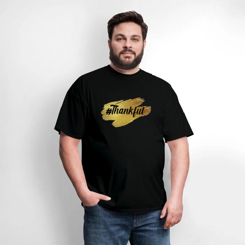 Glow in Gold Thankful