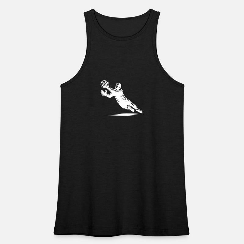 Goalkeeper With Strong Reflexes In Full Defensive