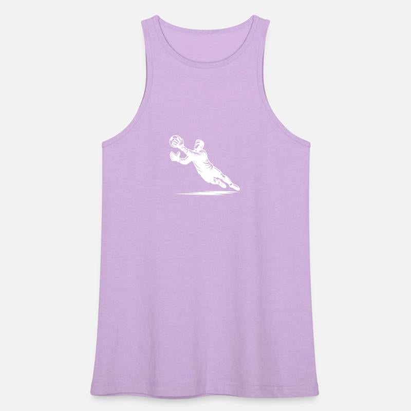 Goalkeeper With Strong Reflexes In Full Defensive