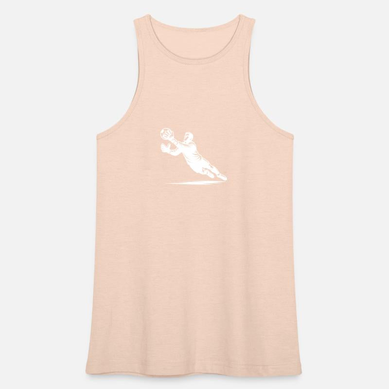 Goalkeeper With Strong Reflexes In Full Defensive