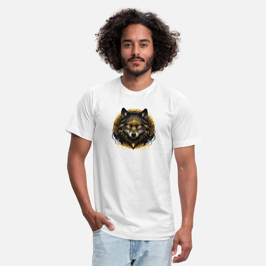 Golden Ornamental Wolf