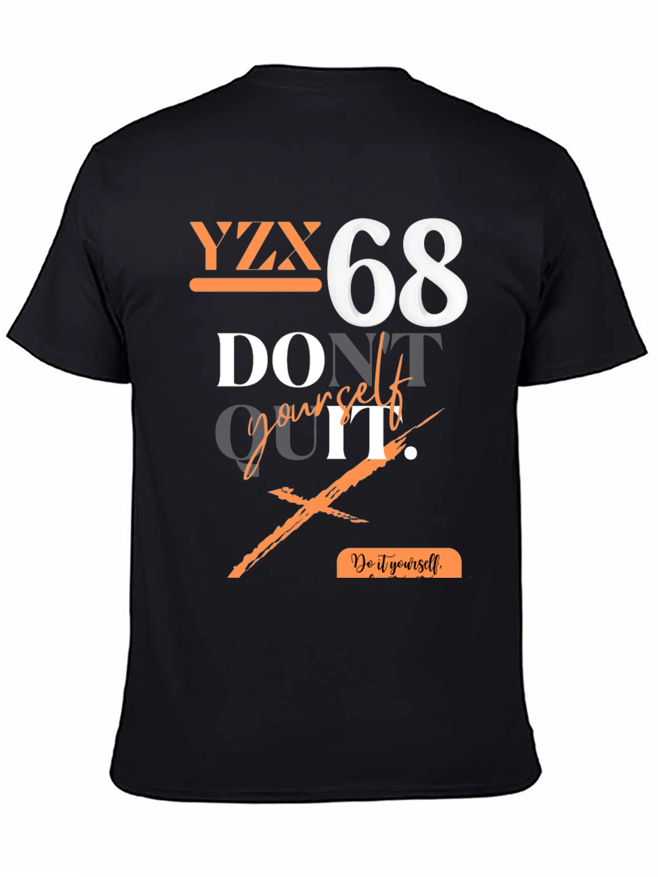 YZX 68 Graphic Print T-Shirt - Do It Yourself