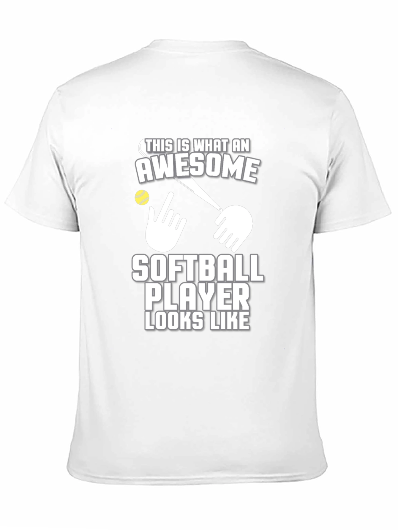 Awesome Softball Player T-Shirt