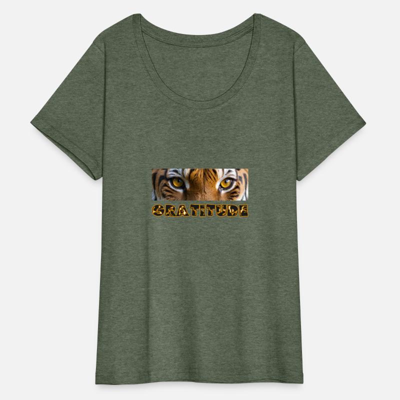 Gratitude Tiger – Powerful Wild Spirit Art