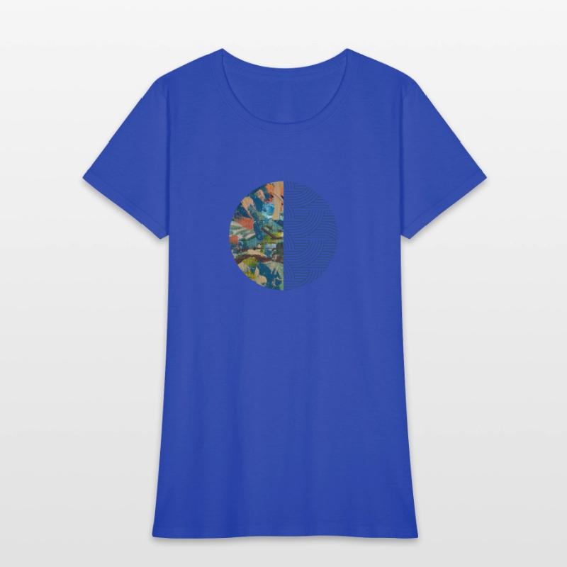 Green Organic Duality Minimalist Abstract Geometry