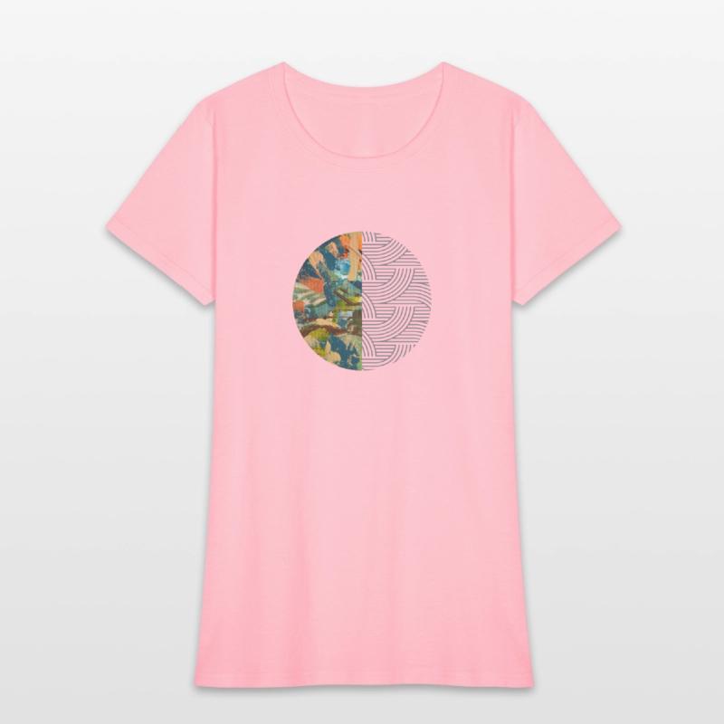 Green Organic Duality Minimalist Abstract Geometry