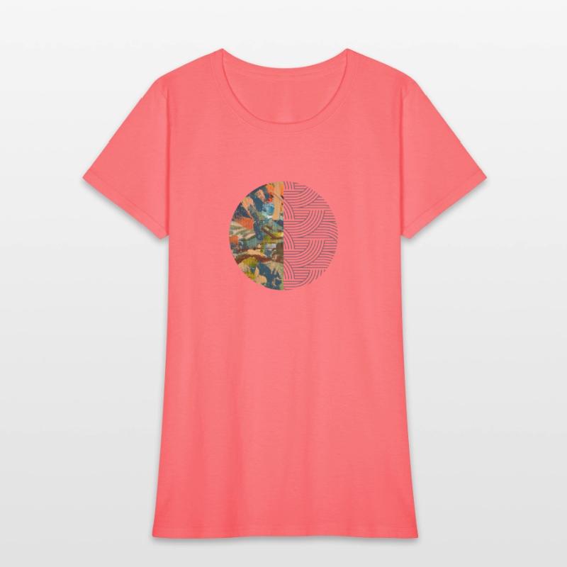 Green Organic Duality Minimalist Abstract Geometry