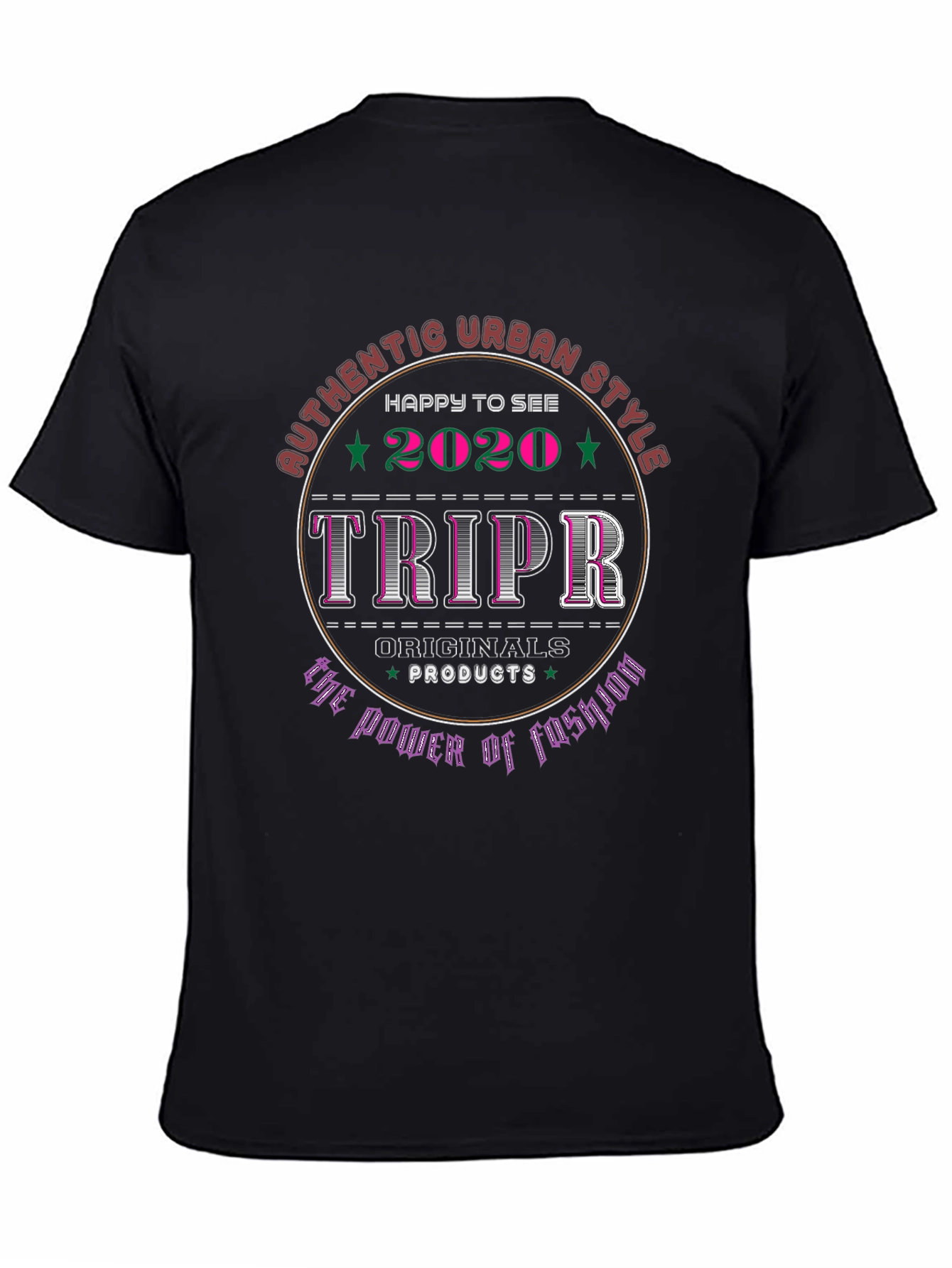 Authentic Urban Style Graphic T-Shirt