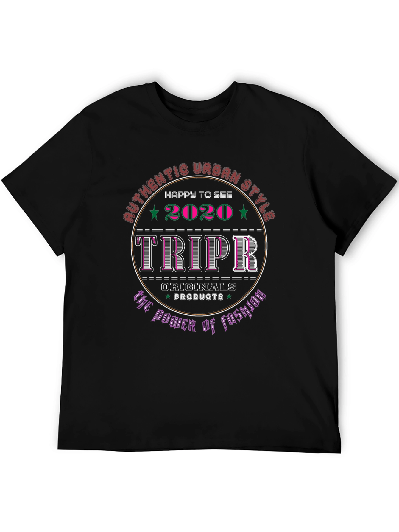 Authentic Urban Style Graphic T-Shirt