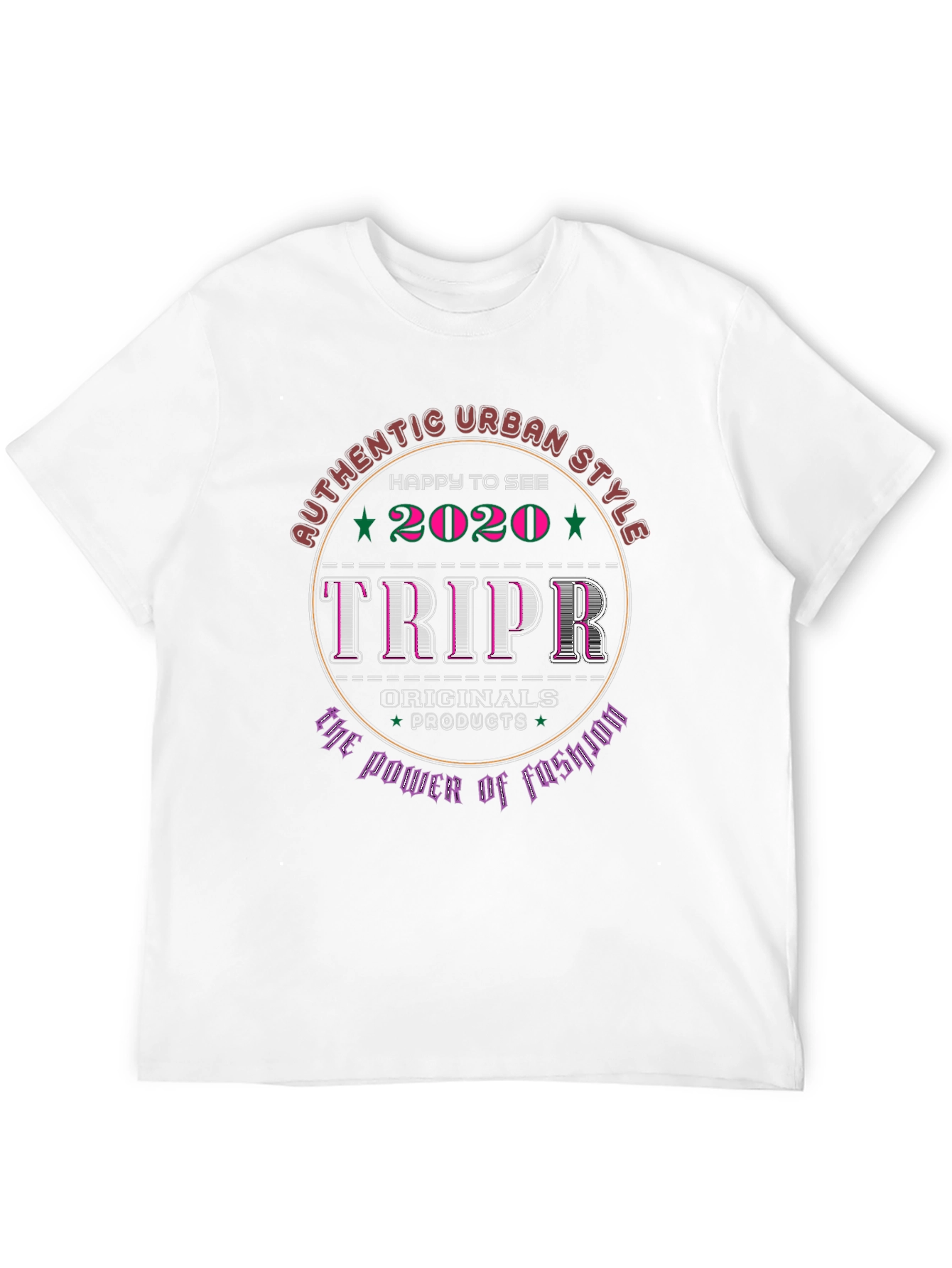 Authentic Urban Style Graphic T-Shirt