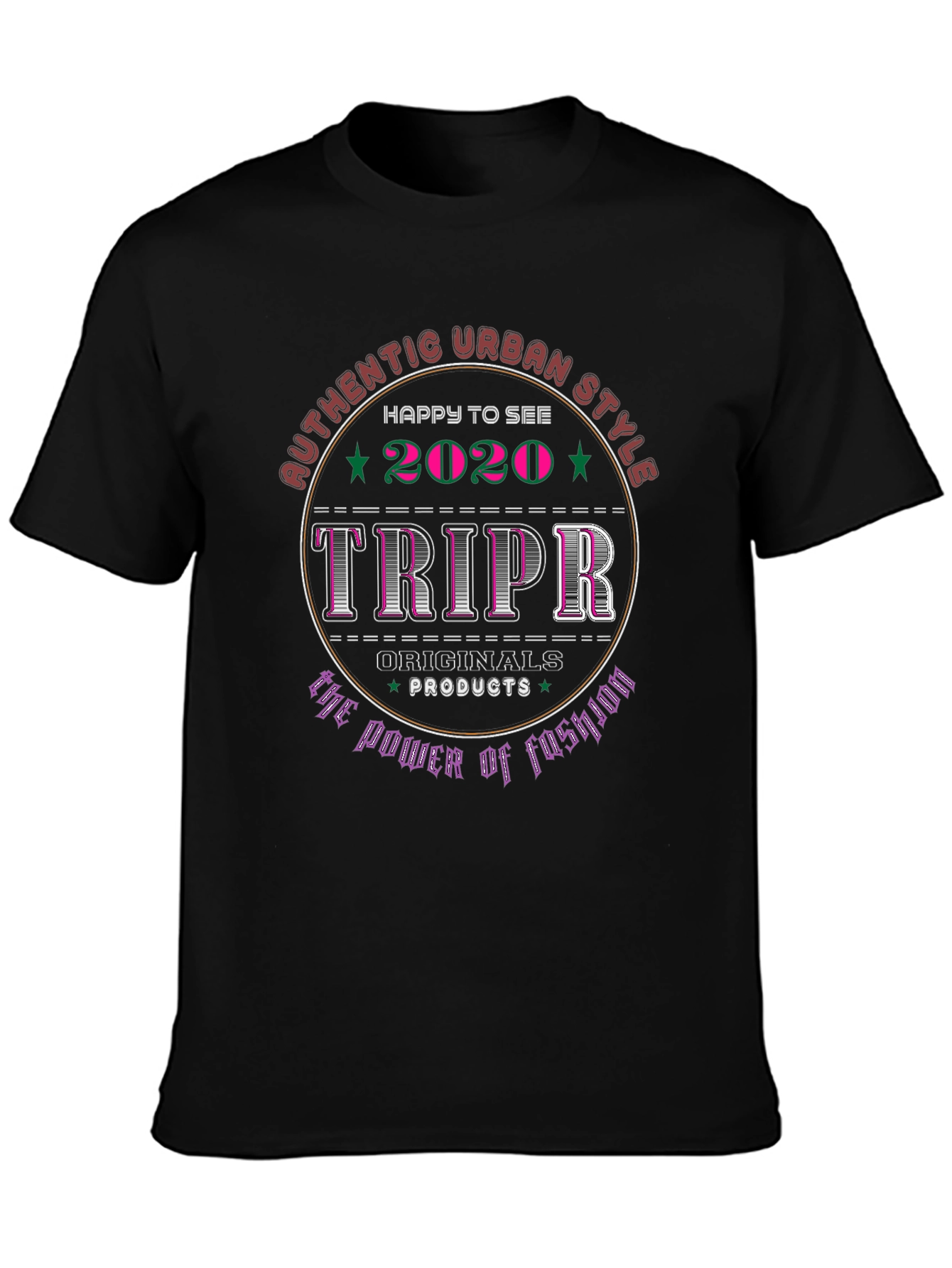 Authentic Urban Style Graphic T-Shirt
