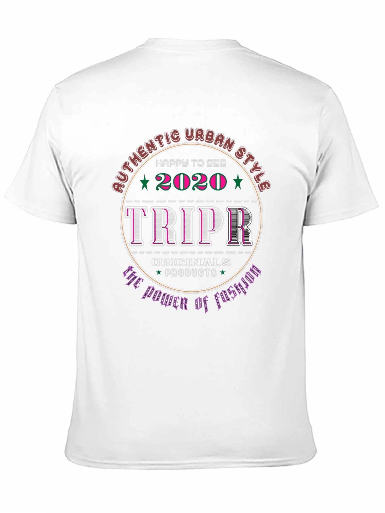 Authentic Urban Style Graphic T-Shirt
