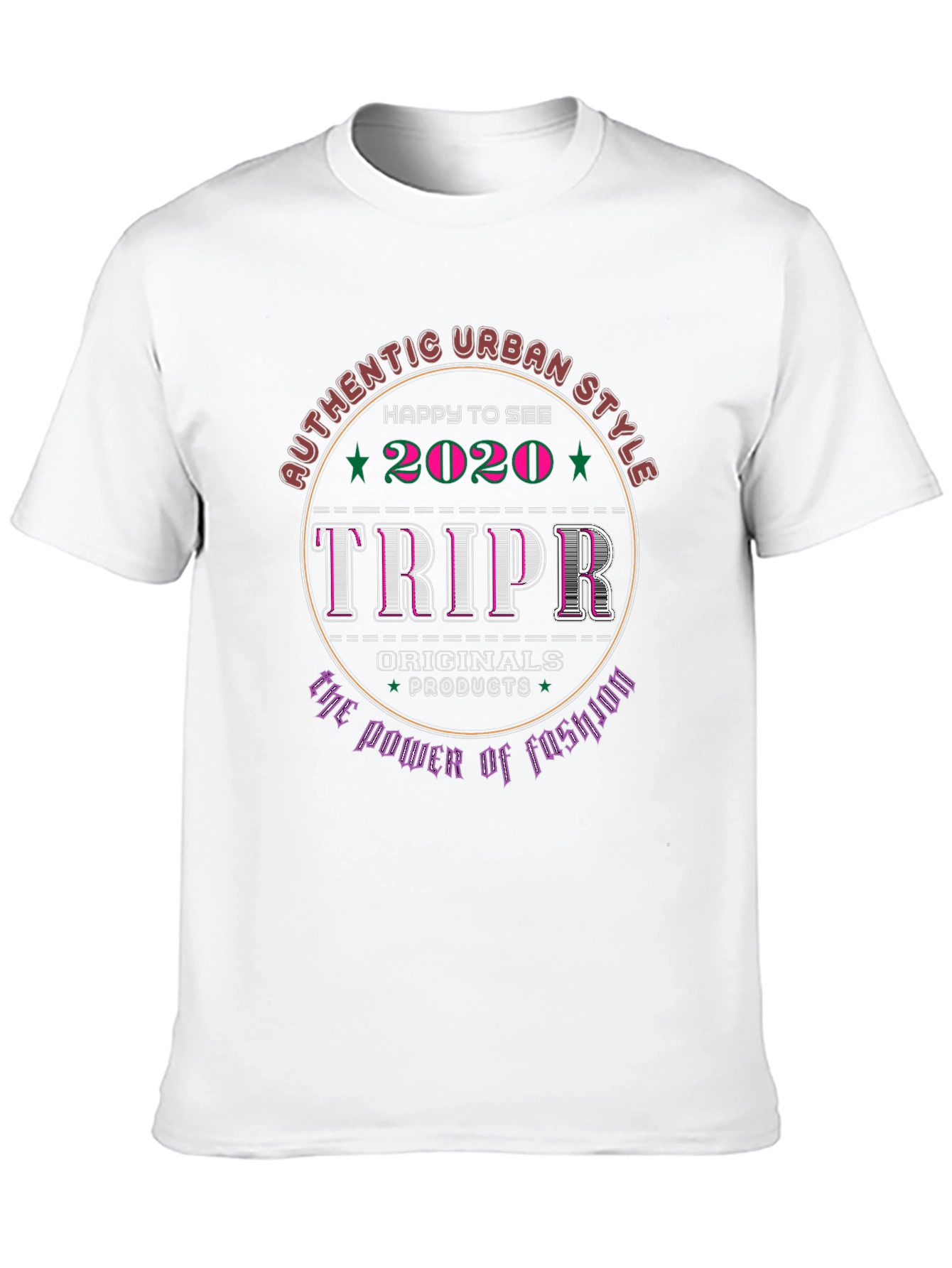 Authentic Urban Style Graphic T-Shirt