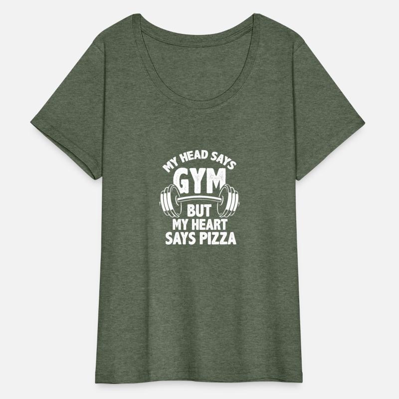Gym vs Pizza - Funny Gym, Workout Humor