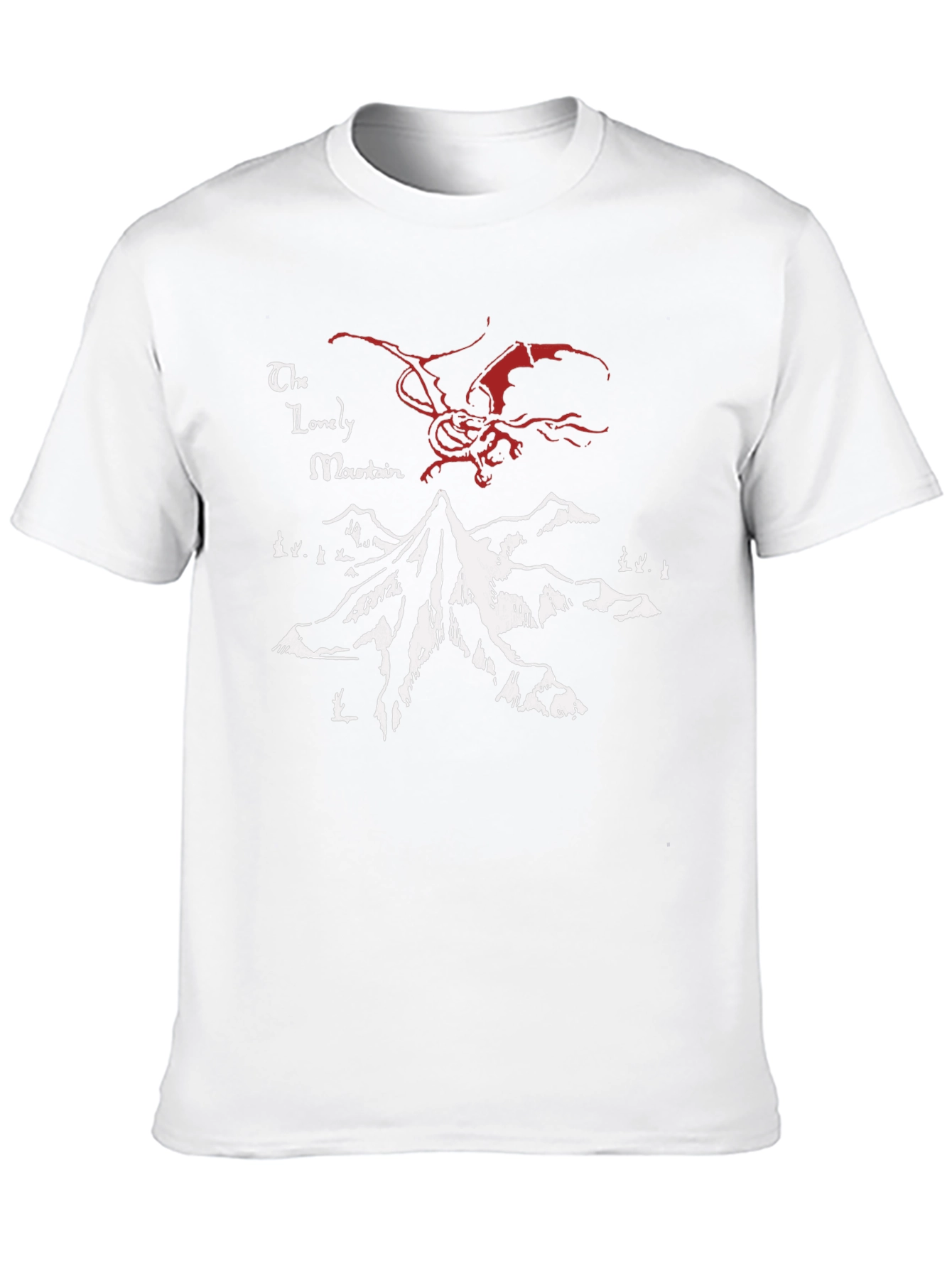 The Lonely Mountain T-Shirt - Smaug Dragon
